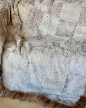 Upcycled Fur Blanket 5