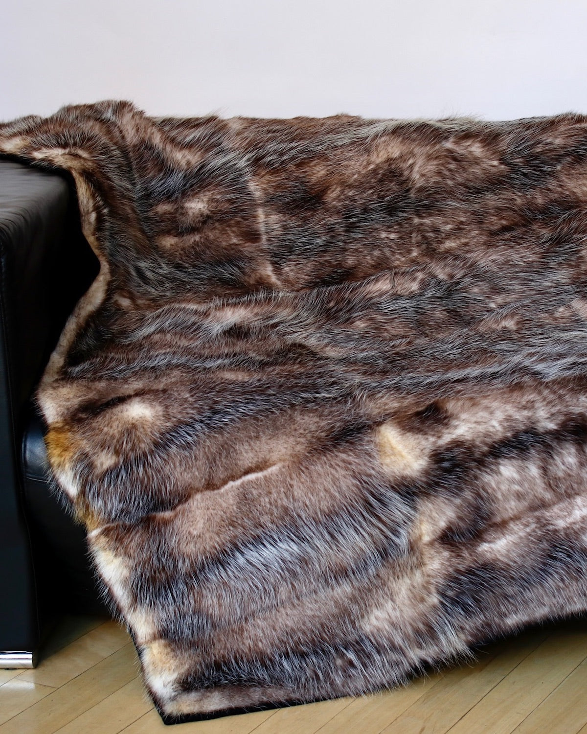 Upcycled Fur Blanket 1