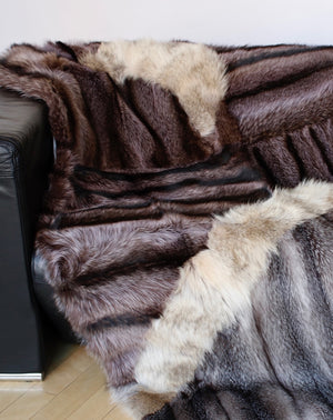 Upcycled Fur Blanket 3