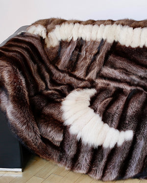 Upcycled Fur Blanket 4