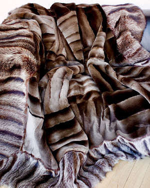 Upcycled Fur Blanket 15