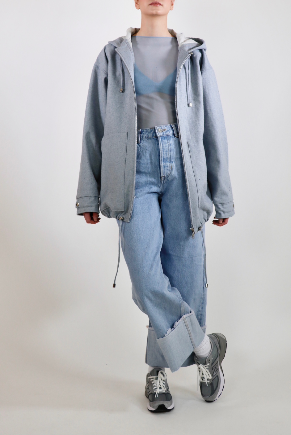 FURB Upcycled - Lexington Upcycled Denim - Light blue. Made from 100% sustainable eco-cotton. 