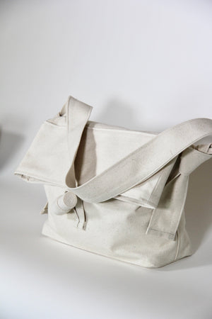 Bellevue Clutch/Shoulder Bag - Off-white